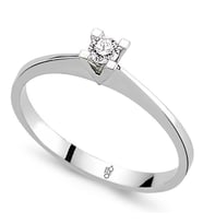 0.20 Ct Tektaş Pırlanta  Yüzük RM-19030 (Çok Renkli)