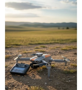 GPS Özellikli Drone 1080P Kamera 360 Derece Dönebilen Uzun Uçuş Süreli