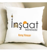 Kişiye Özel İnşaat Mühendisine Özel Yastık