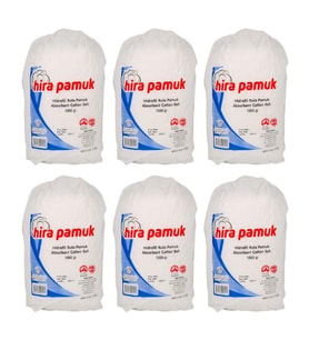 HİRA - PAMUK 1 KG - 6 ADET