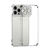 ALLY Fashion Series iPhone 11 Pro Kılıf Renkli Kenar Lazer Çerçeveli Silikon K? - SSSSSS4021-2