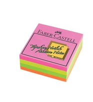 Faber-Castell 75x75mm Yapışkanlı Not Kağıdı Renkli 5089565439