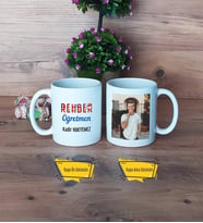 Rehber Öğretmen Kupa Bardak Beyaz Fotoğraflı Öğretmenler Günü Hediyesi