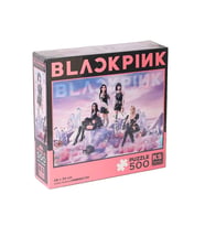 20069 Black Pink 500 Parça Puzzle