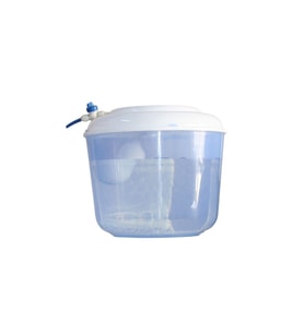 Beko BSS-2202 Uyumlu Sebil Üstü Aparatı Kırılmaz,Hazneli (15 Metre Hortumlu) (Beyaz)