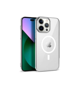 Apple iPhone 13 Pro Max Uyumlu Kılıf Zore Wireless Şarj Özellikli Pixel M-safe Kapak