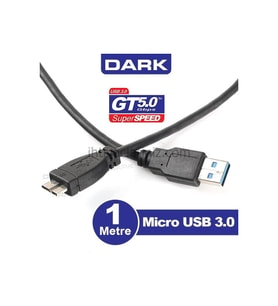 Dk-Cb-Usb3Microb 1M Usb 3.0 - Micro B Taşınabilir Disk Kablosu