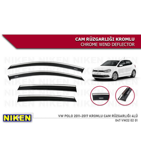 POLO 6R 2010 2017 KROMLU CAM RÜZGARLIĞI NİKEN