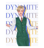 V Taehyung Bts Dinamit Tablo Ahşap Poster Dekoratif Kod2206