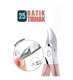 Tırnak Batık Makası Pedikür Makası Tungsten Çelik Profesyonel