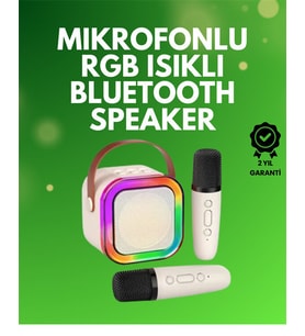 Taşınabilir Bluetooth Karaoke Sistemi – Geniş Pil Kapasitesi