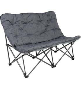Kingcamp Lemon Lux Double Ultra Konforlu Çift Kişilik Kamp Sandalyesi Grey