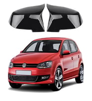 Volkswagen Polo 2009-2017  Araca Özel Batman Yarasa Ayna Kapağı Pianoblack