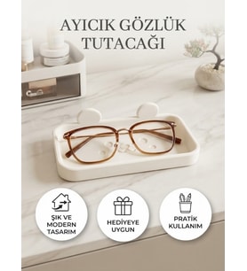Karakter Figür Tasarımlı Gözlük Tutucu ve Çok Amaçlı Organizer