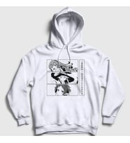 Presmono Unisex Beyaz Eris Roxy Sylphiette Mushoku Tensei Kapüşonlu Sweatshirt 548451tt