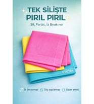 SUVAY Mikrofiber Temizlik Bezi & Cam Bezi & Araba Bezi & Magic Towel Sihirli Temizlik Bezleri