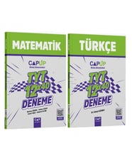 Çap Yayınları TYT Matematik ve Türkçe Deneme Seti 2 Kitap