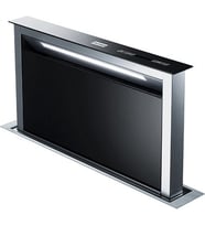 FRANKE Downdraft FDW 908 IB XS Black Glass/Inox Asansörlü Davlumbaz