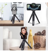 Bluetooth kumandalı 3 in 1 tripod (Siyah)