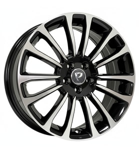 AKD-A1204-03 6.5x16" 5x98 ET40 58.1 Machined 16 İnç Jant Takımı (4 Adet)