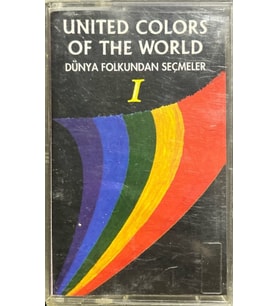 (Plak Değildir KASET tir) Kaset United Colours Of The World Dünya Folkundan Seçmeler Kaset