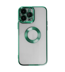 Apple İphone 14 Pro Kılıf Slot Silikon - Köknar Yeşili