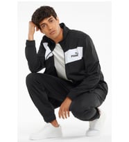 Puma Poly Suit cl Erkek Eşofman Takımı Siyah Beyaz S-XL  (Siyah - Beyaz)