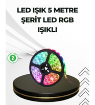 Dekoratif Kumandalı Şerit LED 5 Metre