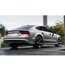 AUDİ - ARKA TAMPON DİFÜZÖRÜ S-LİNE A7 2015-