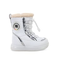Civil Boots Kız Çocuk Bot 23-25 Numara Beyaz (Siyah)