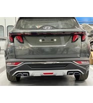 Hyundai Tucson Arka tampon koruması difüzör 2021+