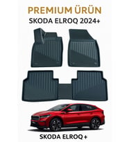 Skoda Elroq 2024+ Uyumlu 3D Oto Paspas Premium