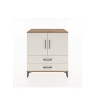 Hyperion Şifonyer 3 Raflı 2 Çekmeceli 2 Kapaklı 88x44x96 Çam-Aytaşı