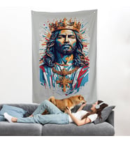 Hz İsa Duvar Örtüsü - Jesus-7927