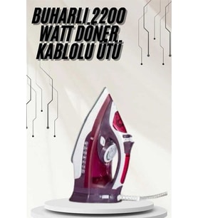 2200W Buharlı Ütü Modern Tasarım Seramik Tabanlı