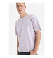 Defacto Boxy Fit Lila Erkek T-Shirt G0513AX/PR307