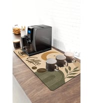 Valerine Life Barista Kahve Barı Matı 40x90cm Espresso Makinesi Çaycı Altlığı Ay Işığı Coffee