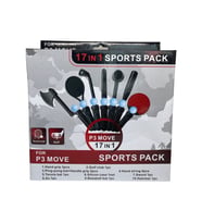PS5 VR Move Spor Paketi VR Oyun Kolu Seti 17 Parça (PS5/PS4/PS3 Uyumlu) (Çok Renkli)
