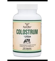 Double Wood Colostrum  120 Capsules 1,000mg per Serving (Bovine Colostrum) 3940 (Renksiz)