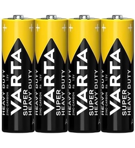 Super Heavy Duty Pil 4'Lü - Aa Kalem Pil