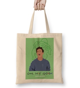 Chandler Bing Bez Çanta Uzun Saplı
