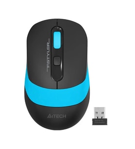A4 TECH FG10 KABLOSUZ OPTIK MOUSE SIYAH/MAVI
