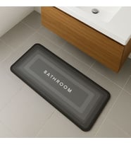 Mcg® Sihirli Süper Su Emici Kaymaz Tabanlı Uzun Paspas 40*120 cm
