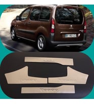 Peugeot Partner Tepee Kapı Eşiği Kromu Nikelajı 2008 Sonrası