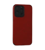 iPhone 15 Pro Kılıf Loop Deri Silikon - Kırmızı