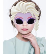 Karlar Ülkesi Frozen Elsa Temalı Parti Gözlüğü 19x21 cm