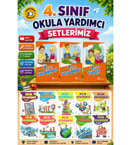 4.Sınıf Çıtır Çıtır Türkçe + Fen Bilimleri + Sosyal Bilgiler + Bilim Akademisi Hikaye Seti