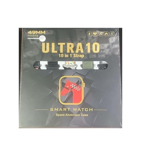 Ultra 49 Mm 10 In 1 Akıllı Saat 10 Kordonlu Koruma Kılıflı 10in1 Akıllı Saat