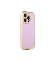 Apple iPhone 14 Pro Uyumlu Kılıf Zore Bark Kapak (Lila)