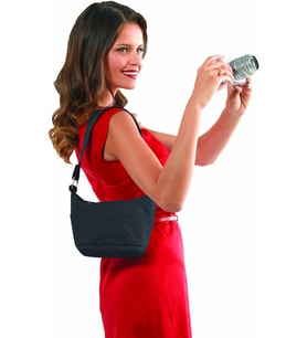 stile VR Amica 25 W fotoğraf makinesi çantası Omuz askısı, siyah